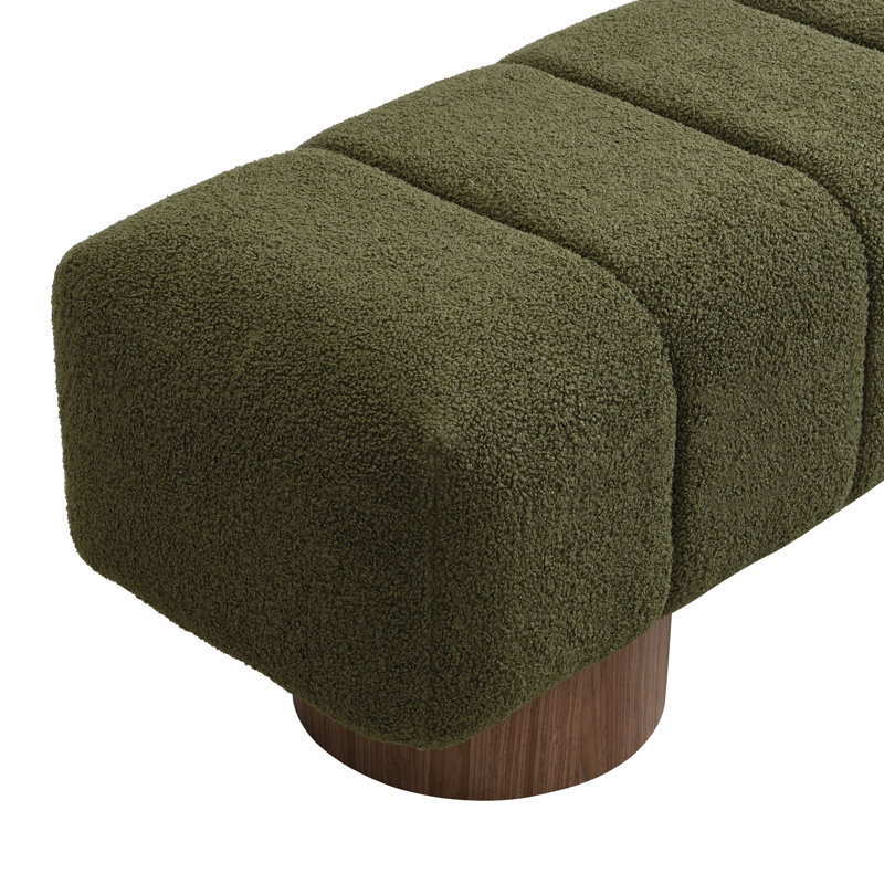 Banc de salle à manger rembourré Reign, Boucle verte