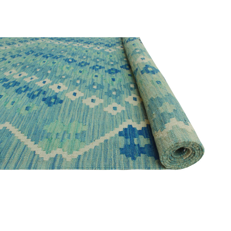 Flatweave Lorena Lt. Green Rug