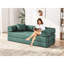 Canapé-lit pliant convertible en velours côtelé très grand format canapé-lit 4-en-1 bricolage canapé-lit rabattable futon salon canapé-lit confortable Cama pour le salon