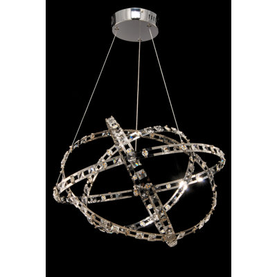 Sanchez 52 - Light Crystal LED Chandelier