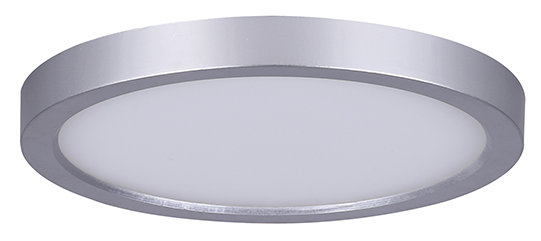 Isella LED Flush Mount, Brushed Nickel