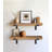 2 Piece Oak Bracket Shelf-94467152