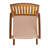 Acacia Wood Patio Outdoor Rocking Chair With Cushions For Garden, Lawn, Backyard, Pool,