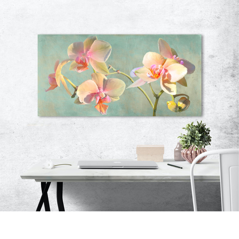 2LC5821 Jewel Orchids by Luca Villa - Wrapped Canvas Art Prints, 60cm H x 120cm W x 4cm D