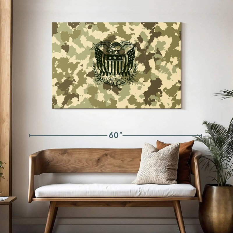 Lelar American Eagle Camouflage, 30" H x 45" W