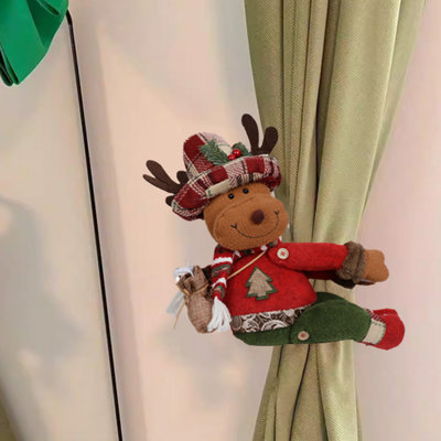 Boucle de rideau de Noël de Noël