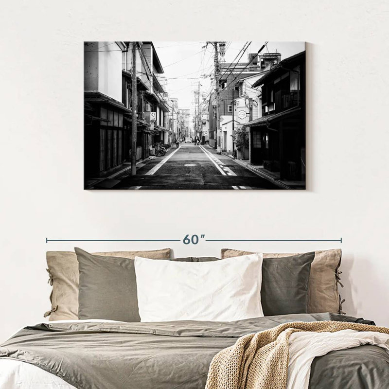 Sireci Japan Urban Scene, 30" H x 45" W