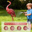 Statue de gradin en métal Hurtsboro Flamingo