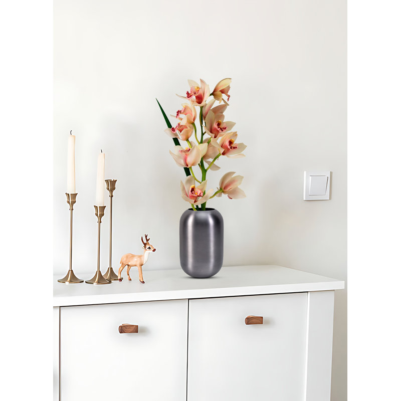 Cordalia Stainless Steel Table Vase, 6" H x 4" W x 4" D
