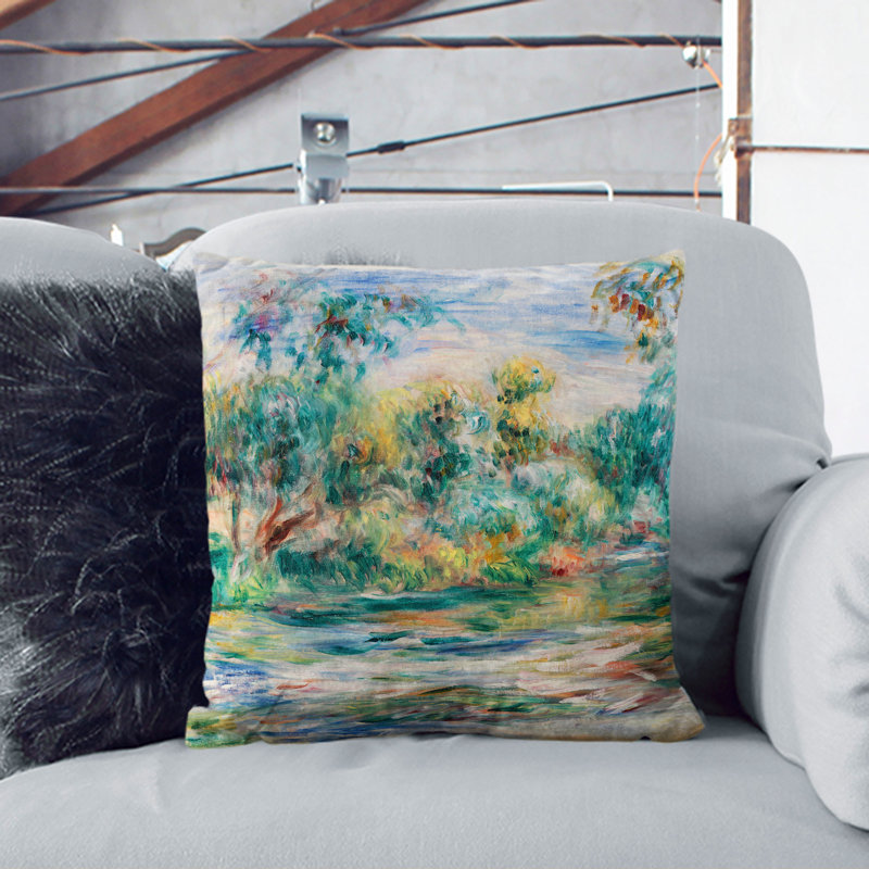 Landscape Vol.1 Square Throw Cushion, 40cm H x 40cm W x 15cm D