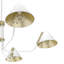 Lustre géométrique unique à 5 lumières Grove Isle-58926018