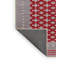 Tapis gris / rouge Carytown Southwestern-1582719831