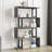 Linford Modern Industrial 6-Tier Storage Shelf With Open Storage Design-1272816505-1272816500