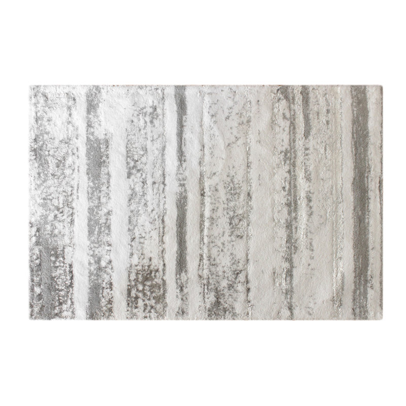 Tapis pour salle de bain Mapps, 24 po x 36 po, Argent