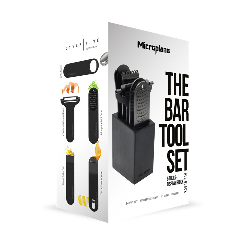 Bar Tools Set - All Black