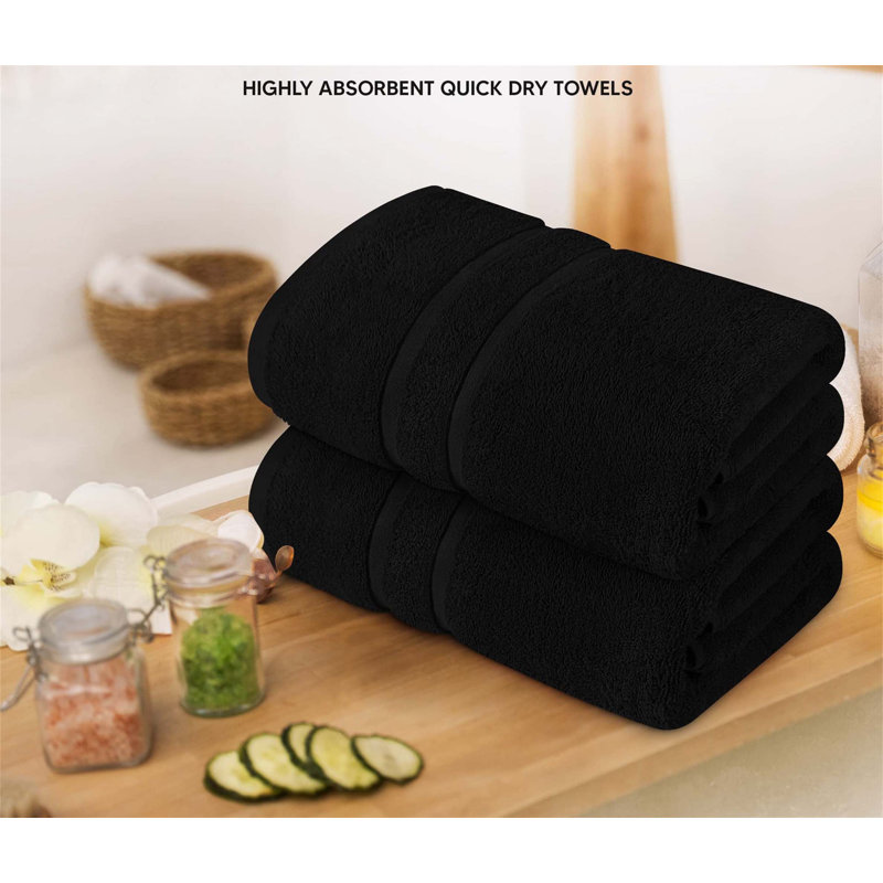 Bath Sheet, Black