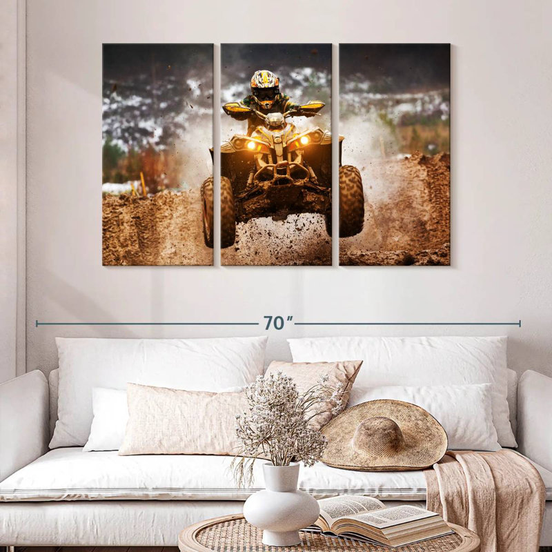 Sireci Extreme ATV, 32" H x 50" W