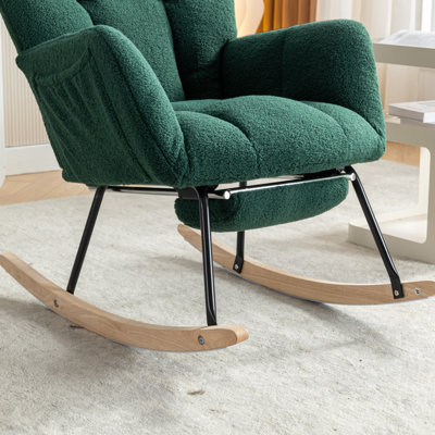 Teddy Fabric Rocking Chair