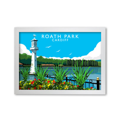 Roath Park Cardiff by Richard O'Neill - Print