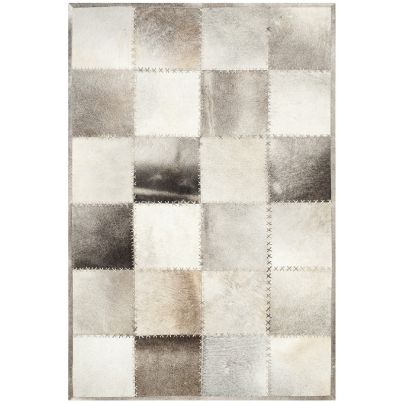 Tapis en cuir Ralph Lauren Douglas, Rectangle 2 'x 3'