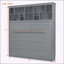 Grand lit escamotable mural avec tablettes supérieures et USB-150721688