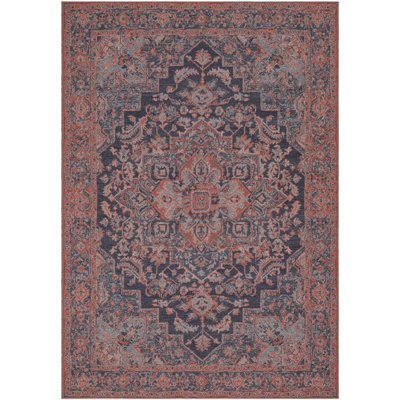 Rectangle Oriental Wool Flatweave Area Rug