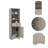 Everman Freestanding Linen Cabinet-1901549353