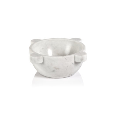 Ivy Bronx Latres Marble Serving Bowl