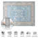 Rectangle Fillender Commercial Use Area Rug with Non-Slip Backing