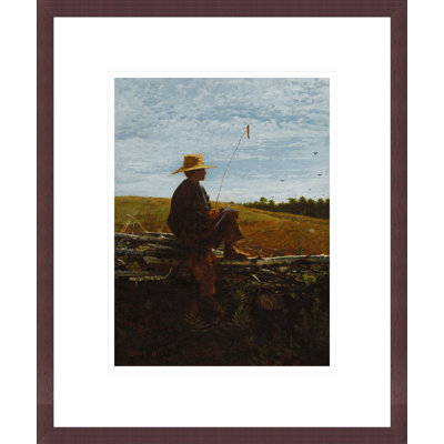 «On Guard» par Winslow Homer, impression giclée sur cadre