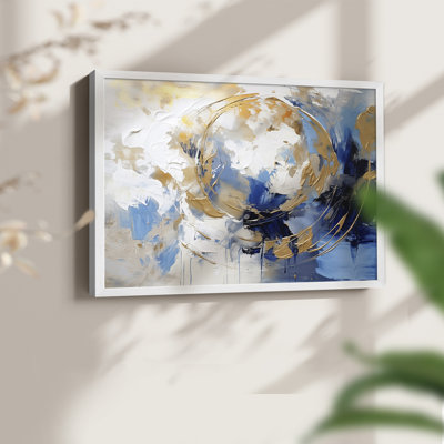 Abstract Series-CLXIV -Framed Print - Restickable