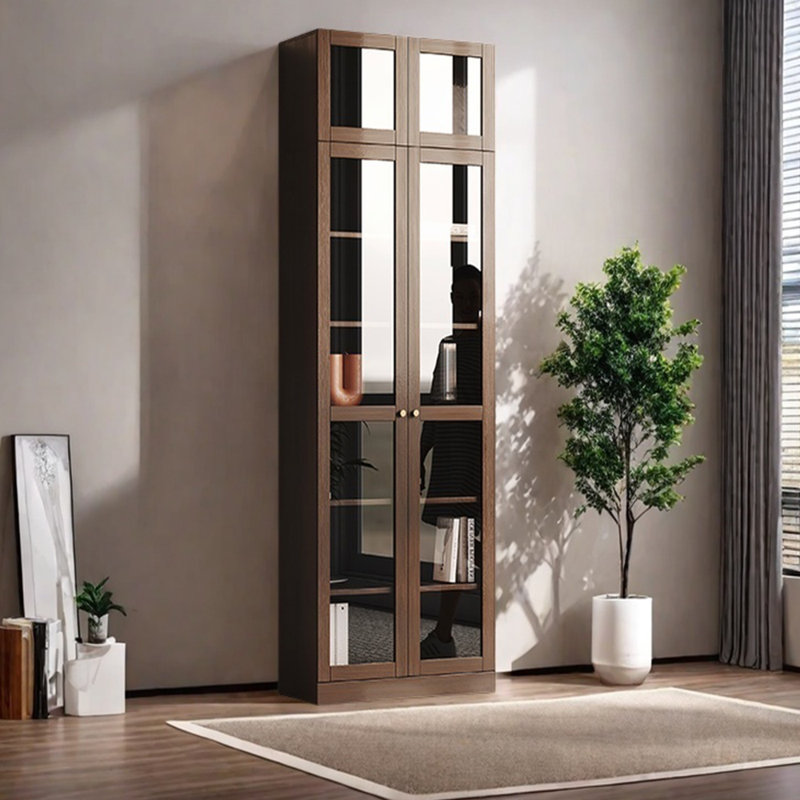 Modern solid wood high appearance level bookcase