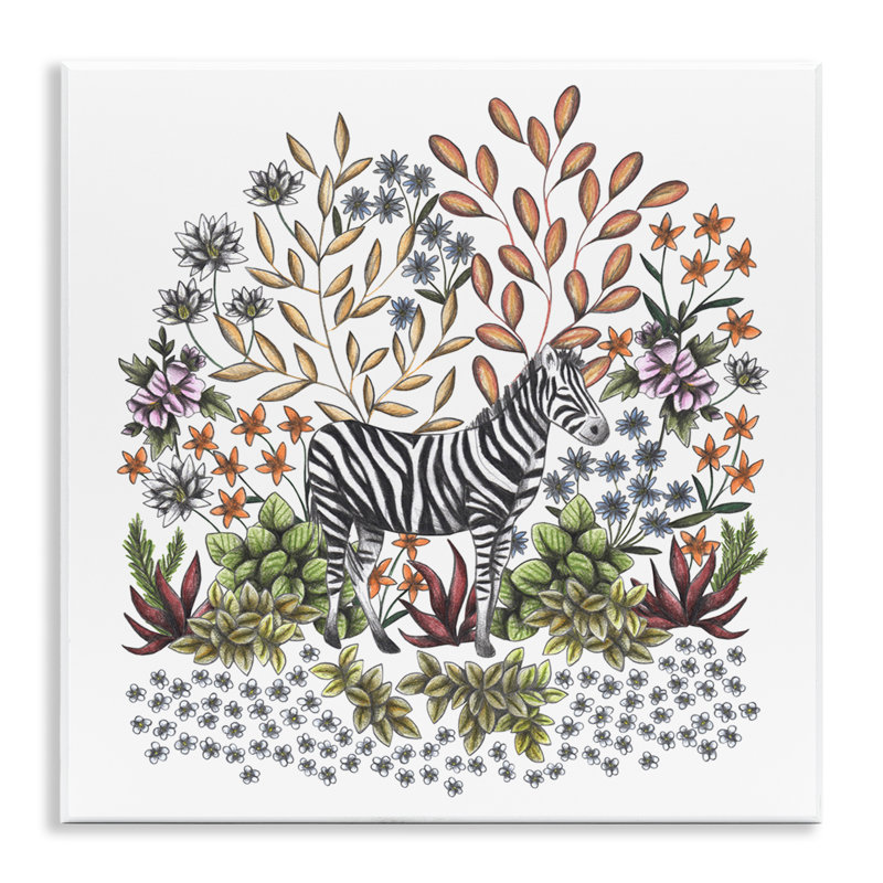 «Jungle Wildlife», plaque murale par Cecilia Battaini