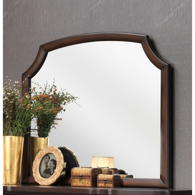 Elidge Wood Wall Mirror