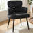 22' Wide Modern Upholstered Dining Chairs With Arm-825162612