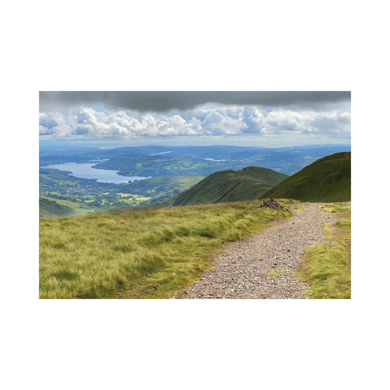 Green Overlook 1 Piece Wrapped Canvas Wall Art, 30.48 cm H x 45.72 cm W