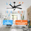 Ventilateur de plafond intérieur avec lumière et télécommande-821444180-814031641-821444182