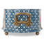 Garden Trellis Oblong Scalloped Porcelain Basin