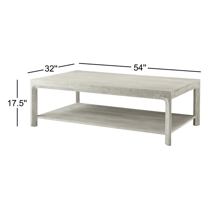 Breeze Solid Wood Cocktail Table