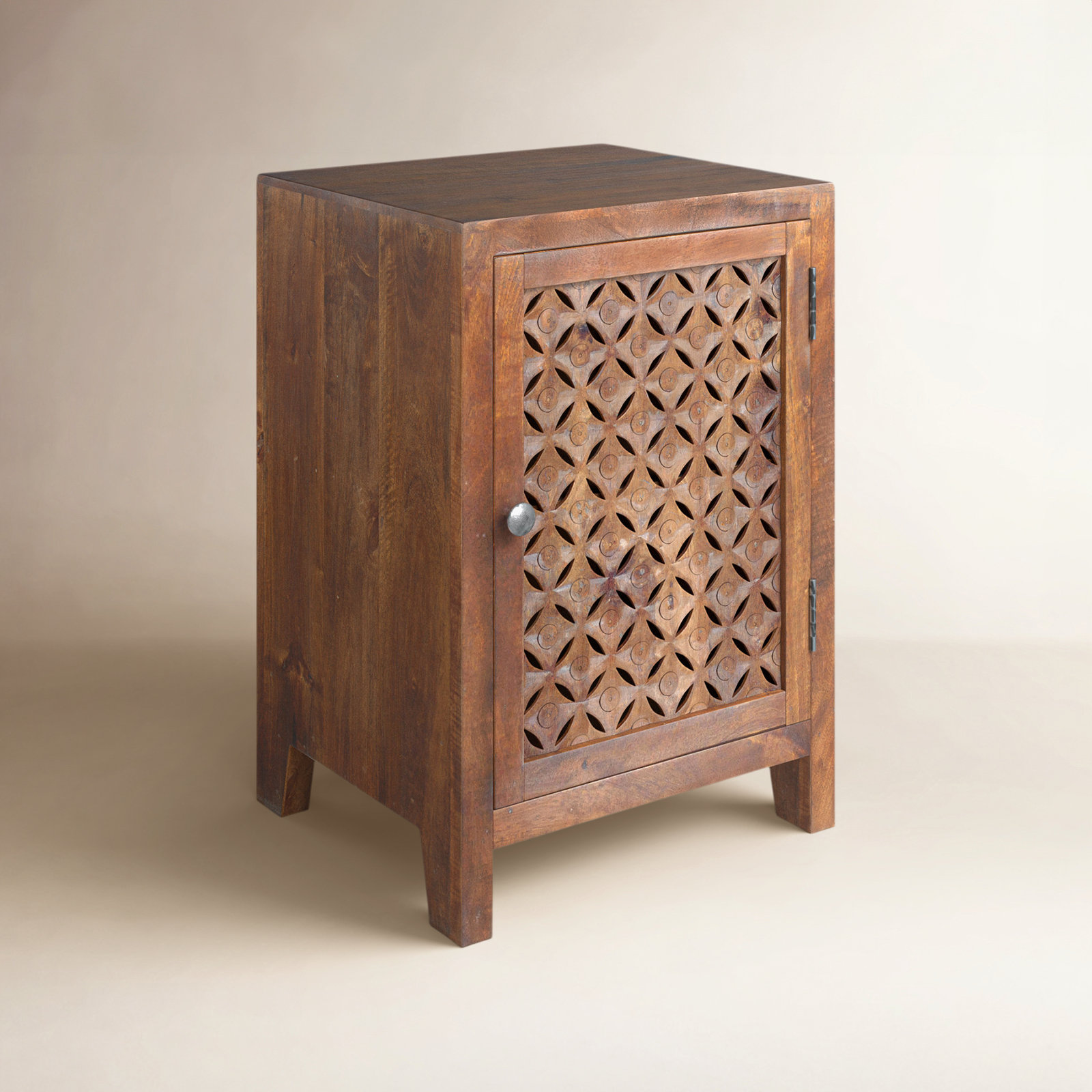 Solid Wood Storage Cabinet