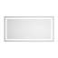 Miroir de salle de bain moderne moderne de 55 po x 28 po avec miroir de meuble-lavabo mural-165413698-165413699