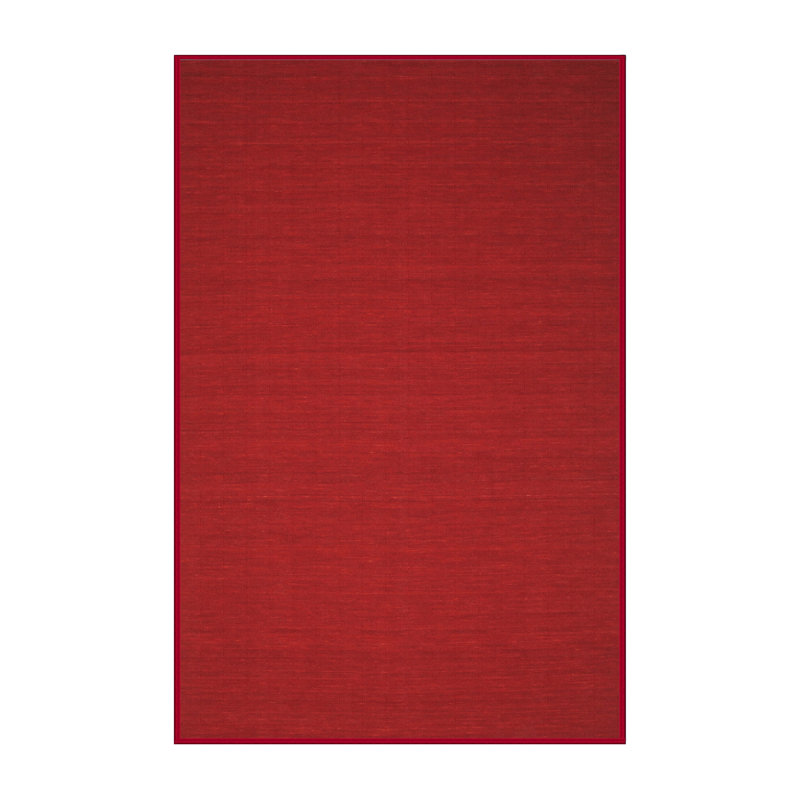 Tapis rouge contemporain, Rectangle 2 pi x 3 pi
