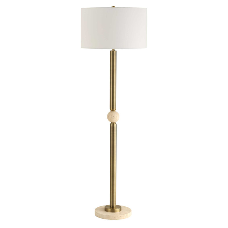 Lampe sur pied Uttermost Hudson Gold