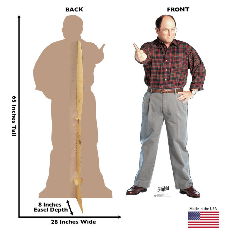 Life-Size George Costanza Cardboard Cutout Standee