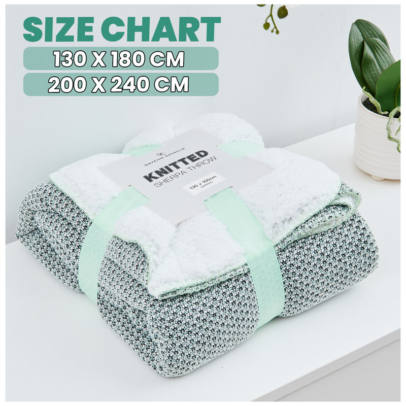 Standard Throw Blanket, Green