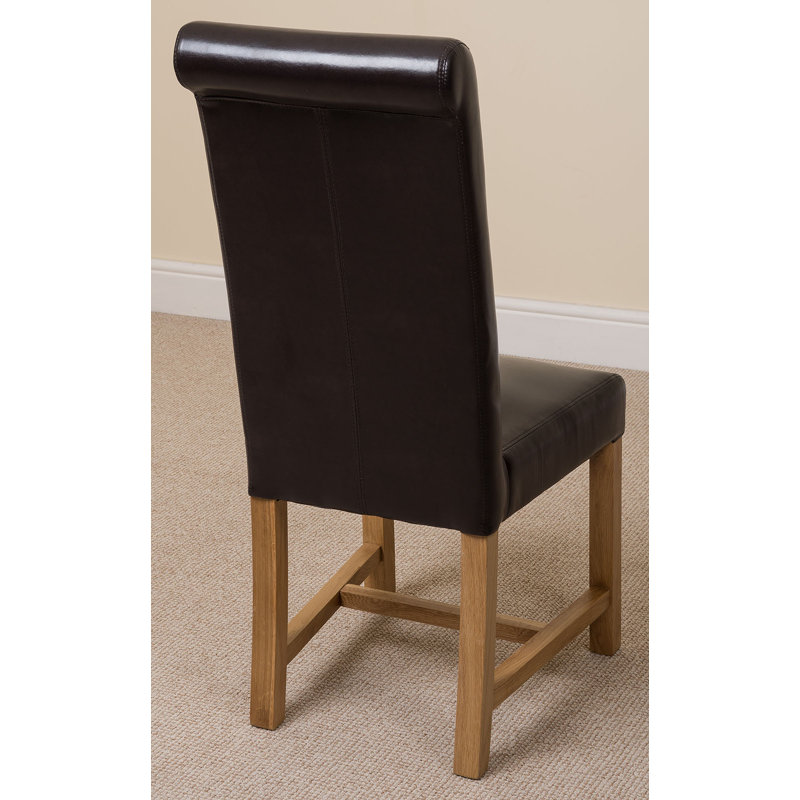 51cm H Upholstered Side Chair, Brown