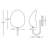 Racer Solid Brass Plug-in Adjustable Wall Sconce
