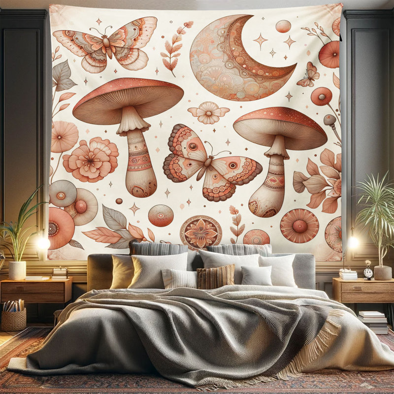 Tapisserie en microfibre, H 104 po x l 88 po