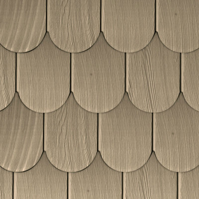 Vinyl Round Shingles