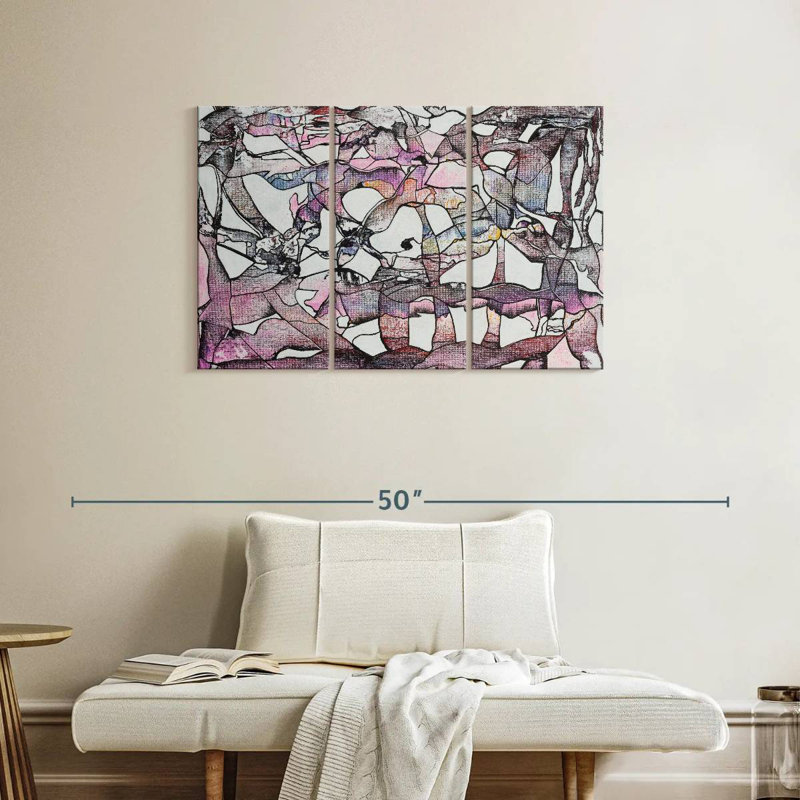 Avery Sensuality Abstract, H 24 po x l 38 po